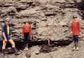 la principale couche � nodules .. Jean Sylvain Pesce, Jean Charles Sotty et Fr�d�rick Sotty