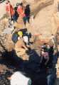 Roger et No�lle Gonon effectue un pr�l�vement num�rot� dans la couche +2 ... avec Esther Gonon 9 ans, Jean Charles Sotty 12 ans et Fr�d�rick Sotty 10 ans